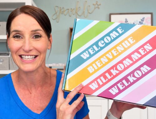 Jayma Malme with Stampin' Up Welcome Box