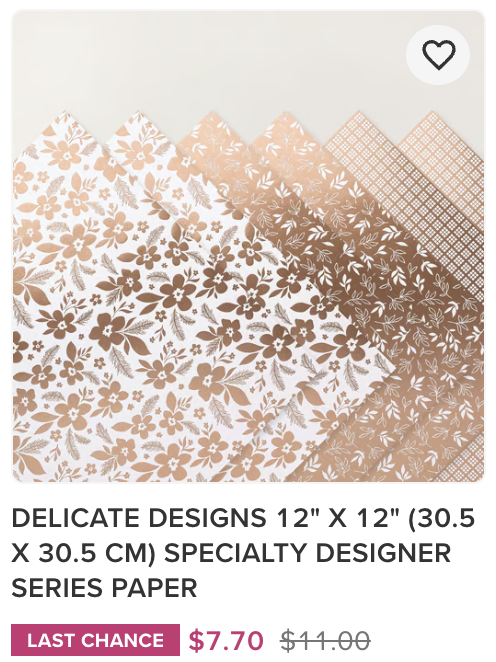 Delicate Designs DSP was $11, now $7.70